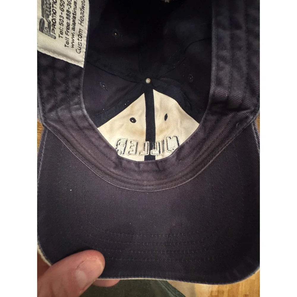 Miller Paint Co Navy Blue Embroidered Cotton Adjustable Dad Hat Baseball Cap